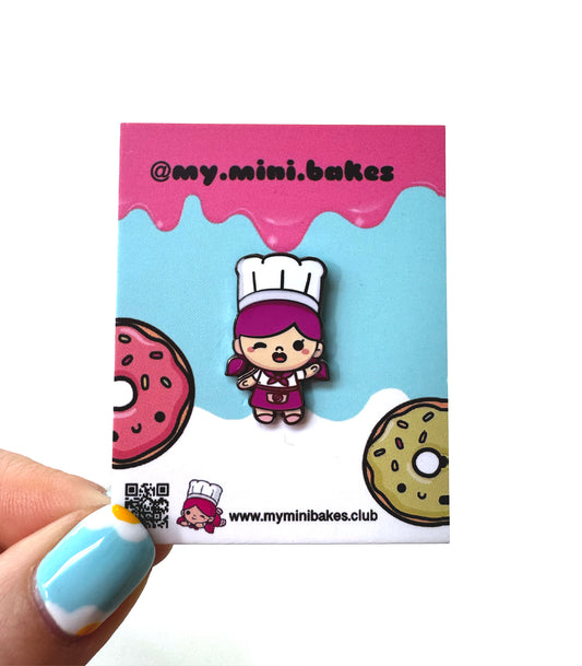 Mini Bakes Enamel Pin Badge