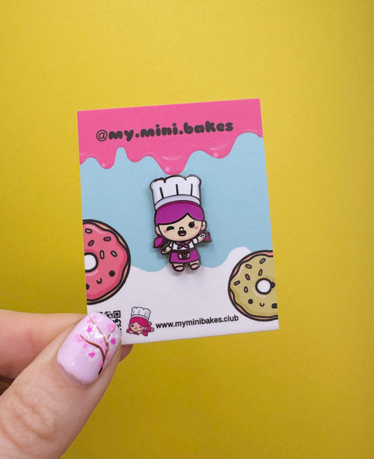 Mini Bakes Enamel Pin Badge