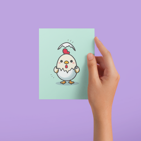 Scrambles Greeting Card